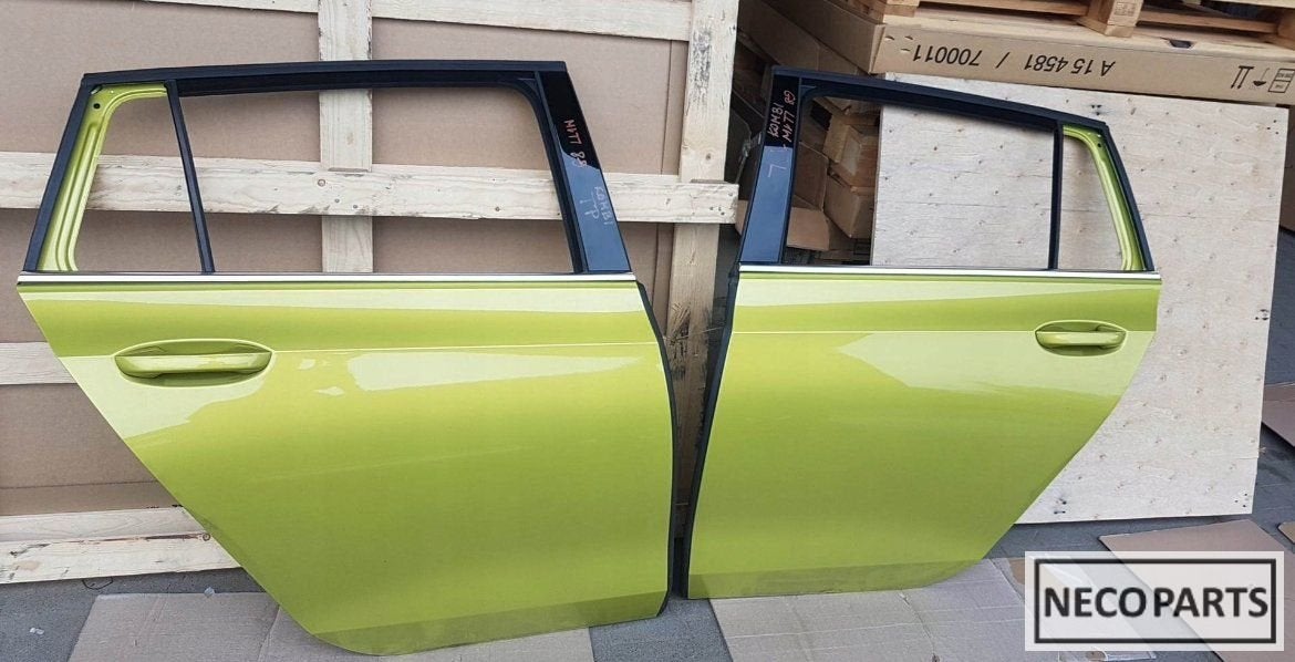 VW GOLF 8 DEUR DEUREN PORTIER PORTIEREN KLEUR LL1W LEVERBAAR, Gebruikt, -, Volkswagen, -