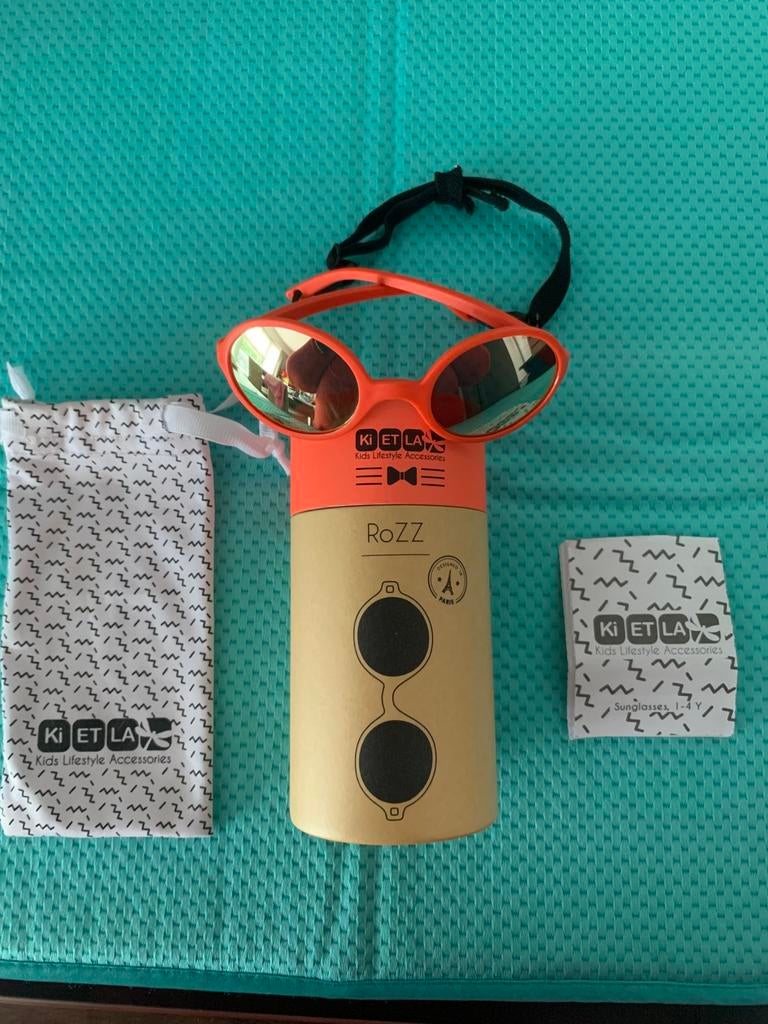Zonnebril met spiegelglas Kietla, Kinderen en Baby's, Babymode-accessoires, Ophalen, Zo goed als nieuw