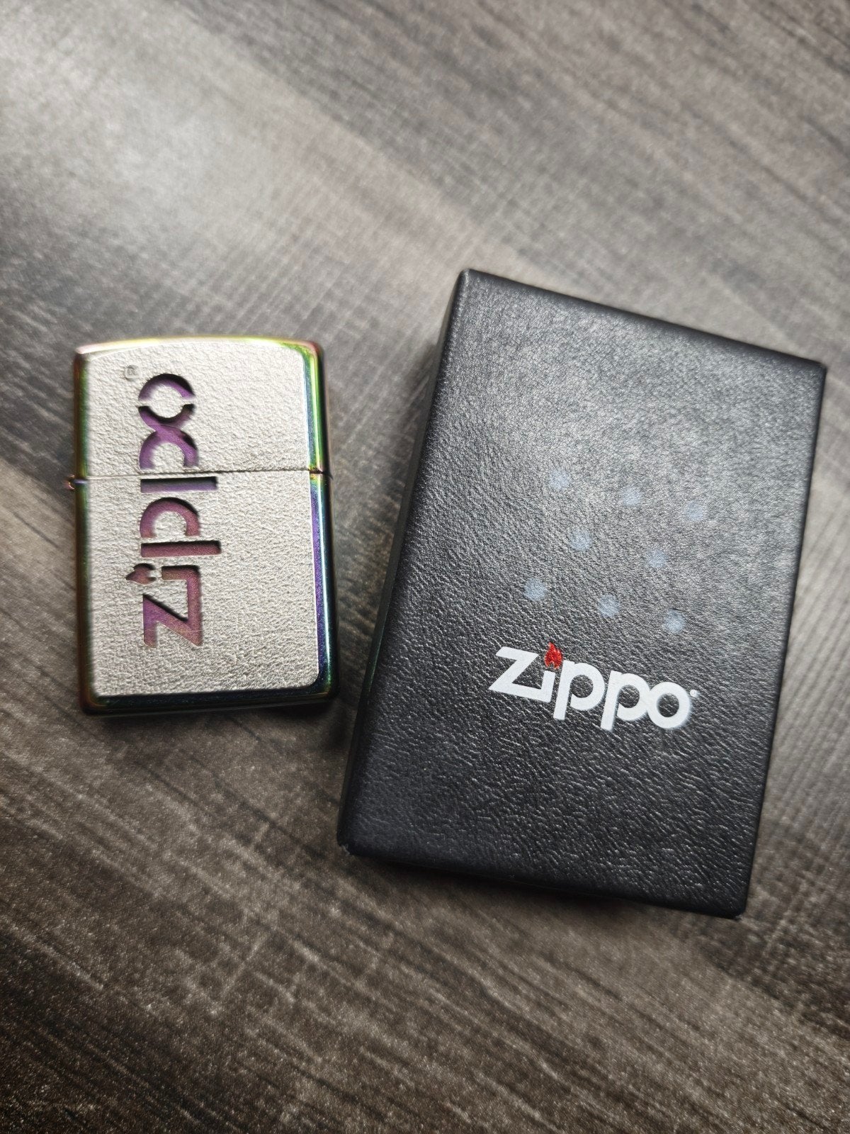 Originele zippo 06/2012, Ophalen of Verzenden, Gebruikt, Aansteker