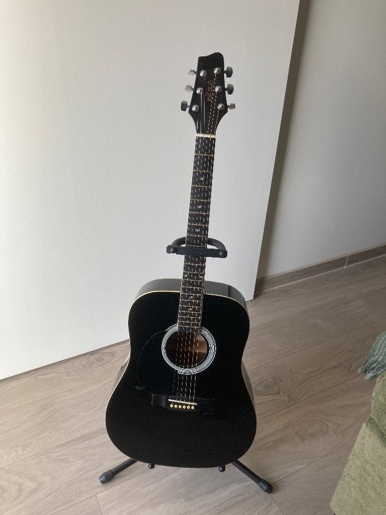 Gitaar (linkshandig), Muziek en Instrumenten, Snaarinstrumenten | Gitaren | Akoestisch, Ophalen, Zo goed als nieuw, Western- of Steelstringgitaar