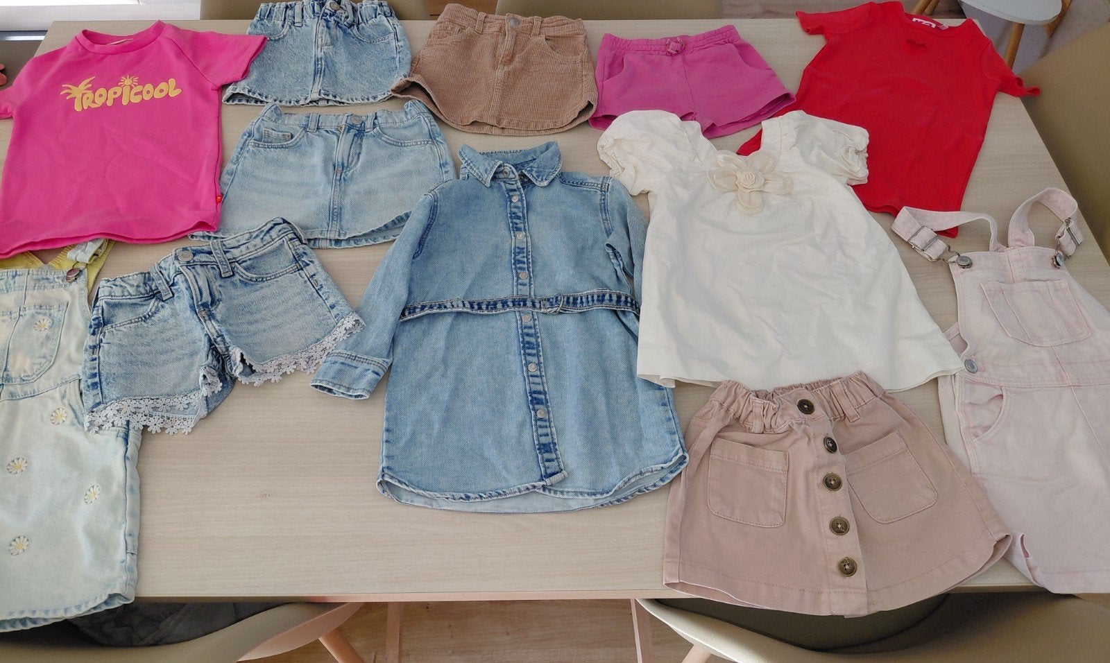 lot de vêtements pour filles taille 92/98, Enlèvement ou Envoi, Comme neuf, Fille