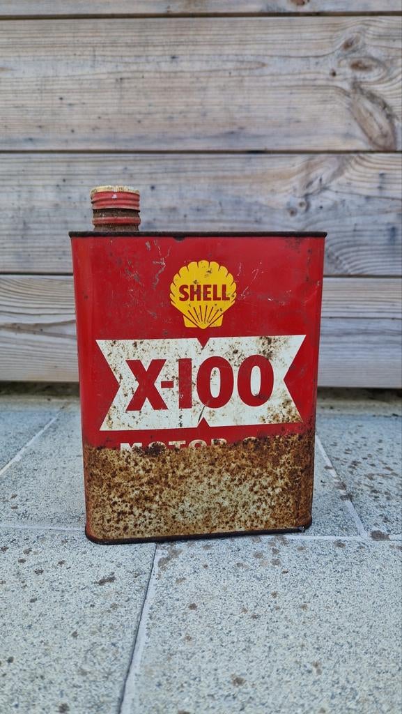 Shell olieblik, Verzamelen, Ophalen