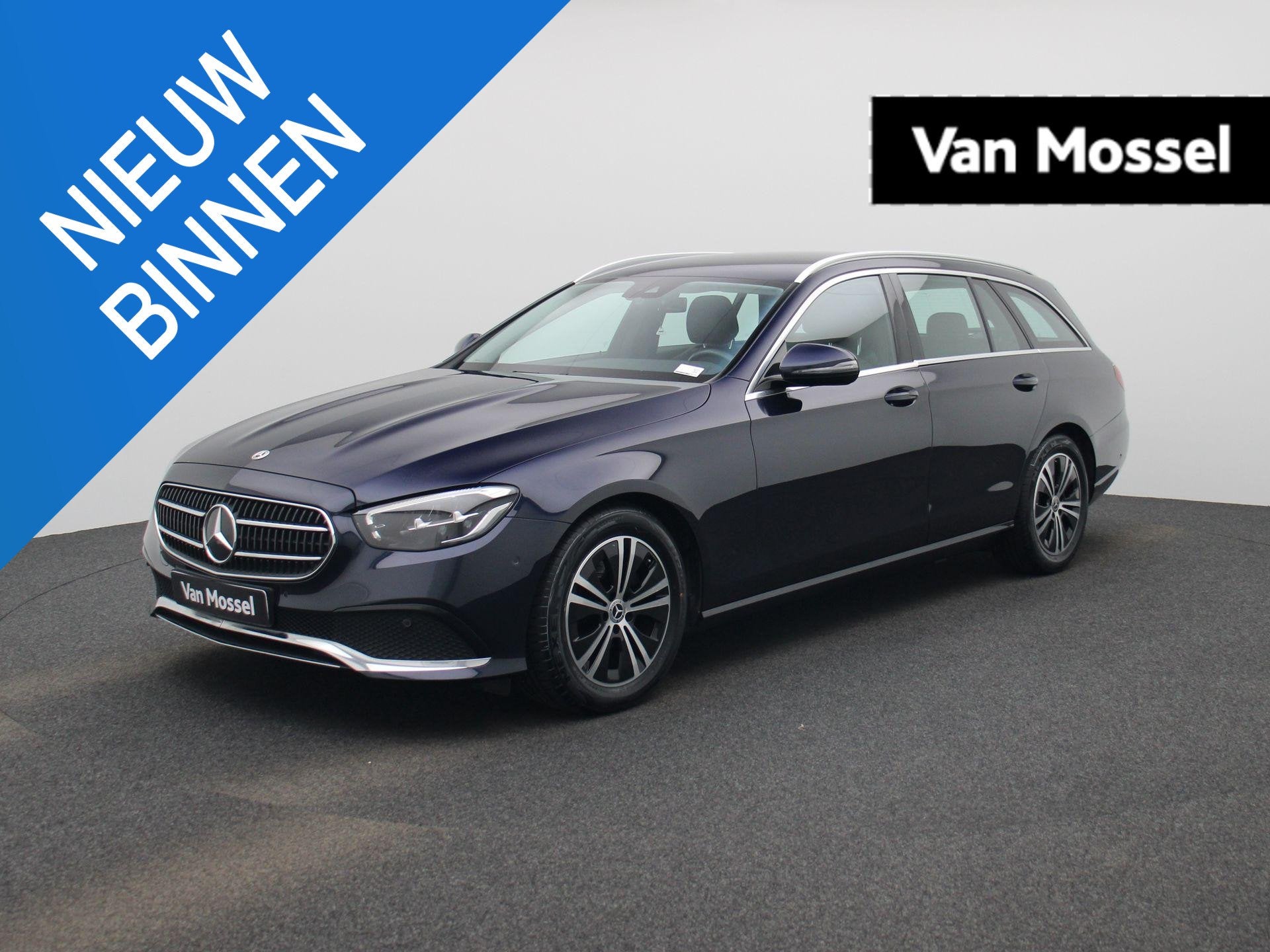 Mercedes-Benz E-Klasse Break E 200 d Luxury Line LEDER | LED, Automaat, Gebruikt, Zwart, 4 cilinders