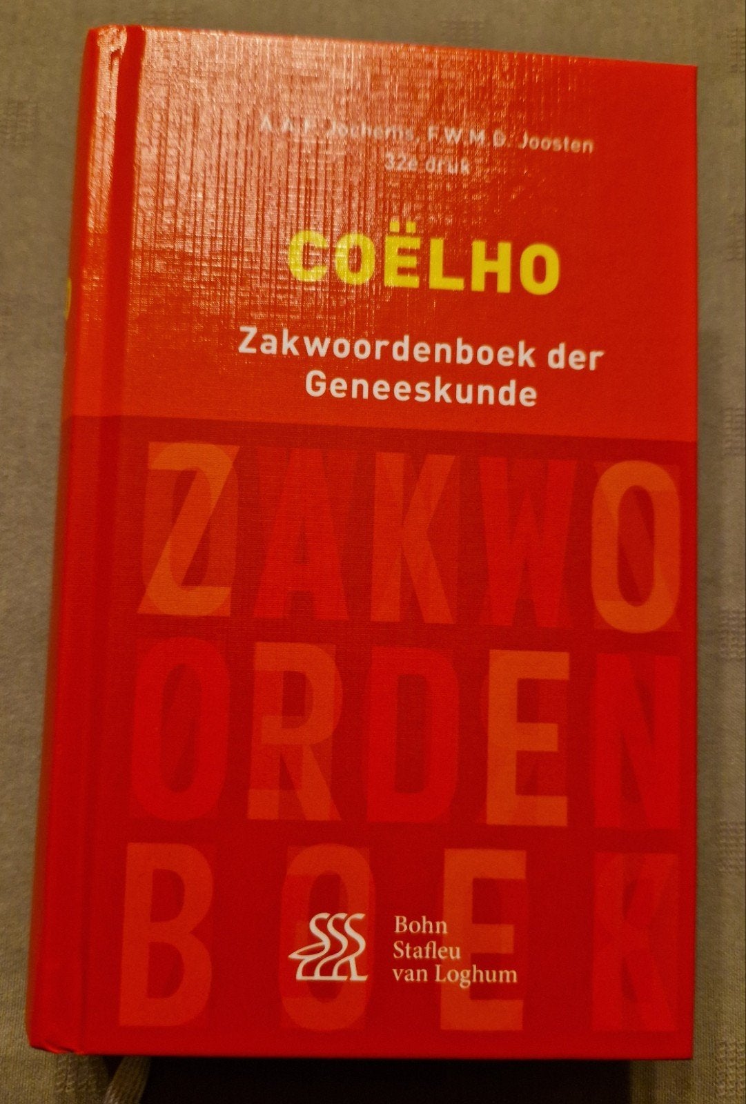 A.A.F. Jochens - Coëlho zakwoordenboek der geneeskunde, Ophalen of Verzenden, A.A.F. Jochens; F.W.M.G. Joosten