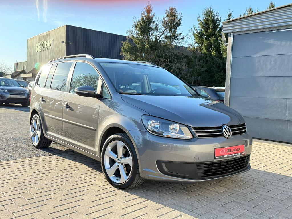 Volkswagen touran 152.000km 1.6tdi 7PL 1j Garantie, Auto's, Voorwielaandrijving, Euro 5, Bedrijf, Airconditioning