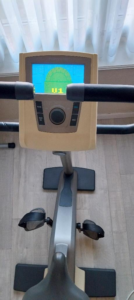 Hometrainer tunturi, Sport en Fitness, Fitnessapparatuur, Ophalen, Zo goed als nieuw, Buik, Hometrainer
