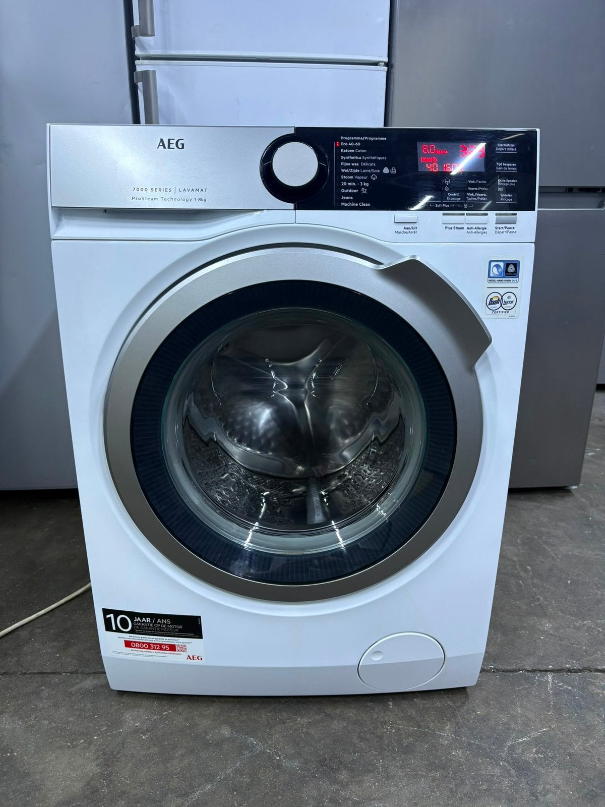 Wasmachin Aeg A+++ 8 kg met GARANTIE, Elektronische apparatuur, Wasmachines, Ophalen, Zo goed als nieuw