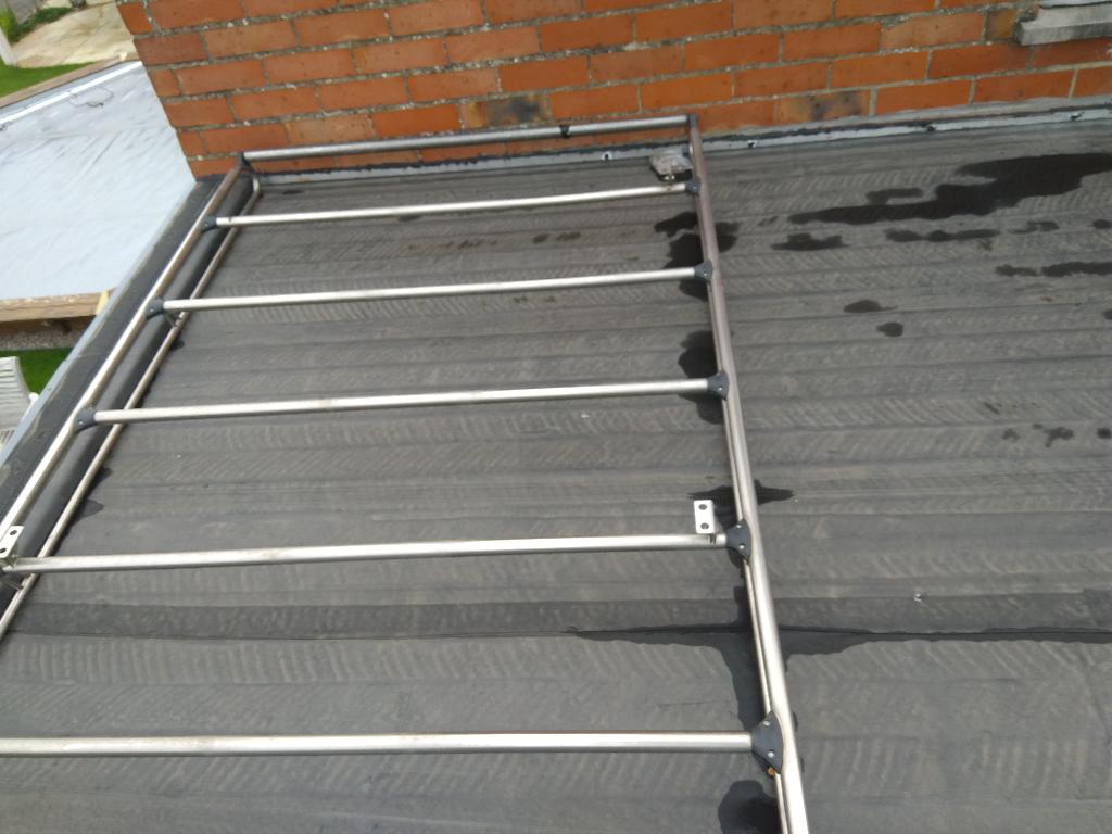 dakdrager in inox voor ford transit custom, Auto diversen, Dakdragers, Ophalen, Zo goed als nieuw