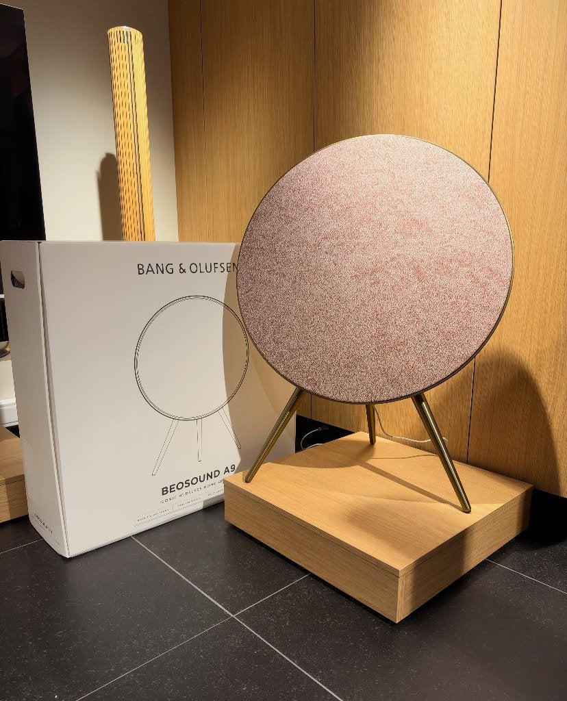 Bang & Olufsen Beosound A9 5th Gen Sienna Brown - B&O, Audio, Tv en Foto, Info@bang-olufsen.dk, Zo goed als nieuw, Bang & Olufsen