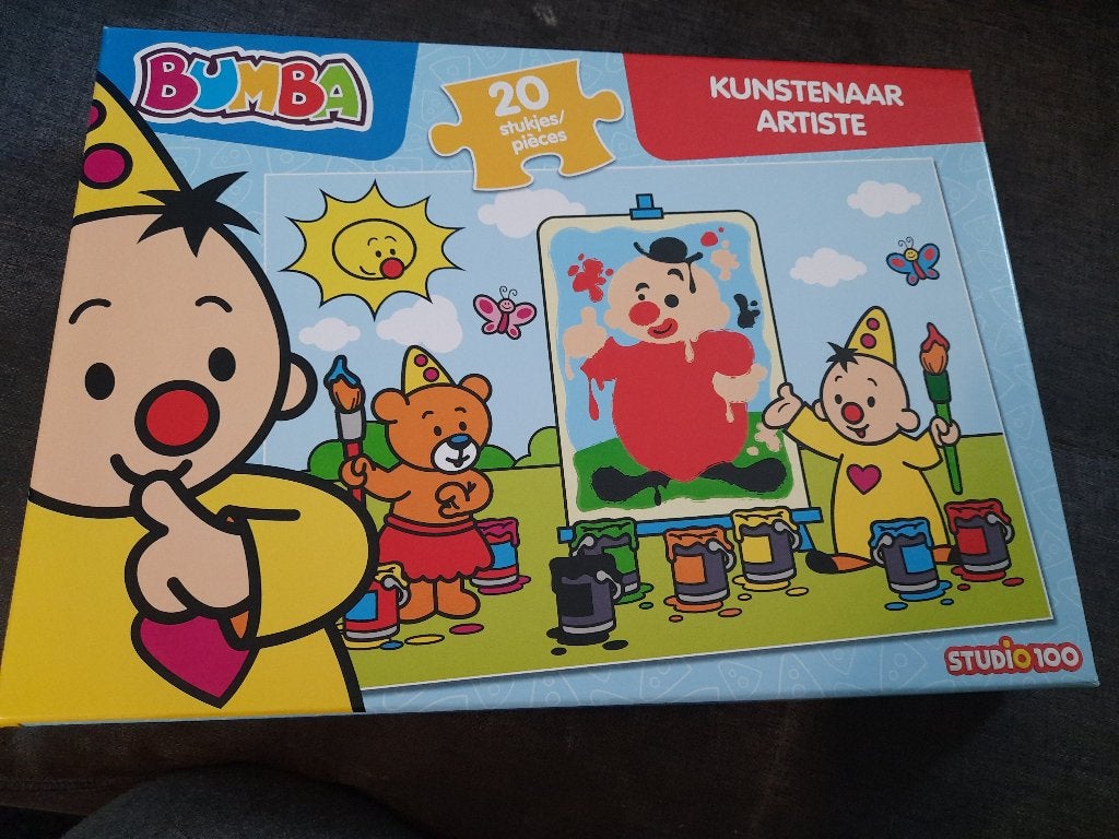 Bumba puzzels 20 stukjes, Kinderen en Baby's, Speelgoed | Kinderpuzzels, Ophalen of Verzenden, 10 tot 50 stukjes, Gebruikt, 2 tot 4 jaar