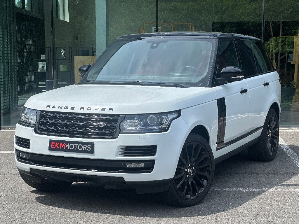Land Rover Range Rover V8 Supercharged Autobiography, Auto's, Land Rover, Bedrijf, Te koop, 360° camera, 4x4, ABS, Achteruitrijcamera