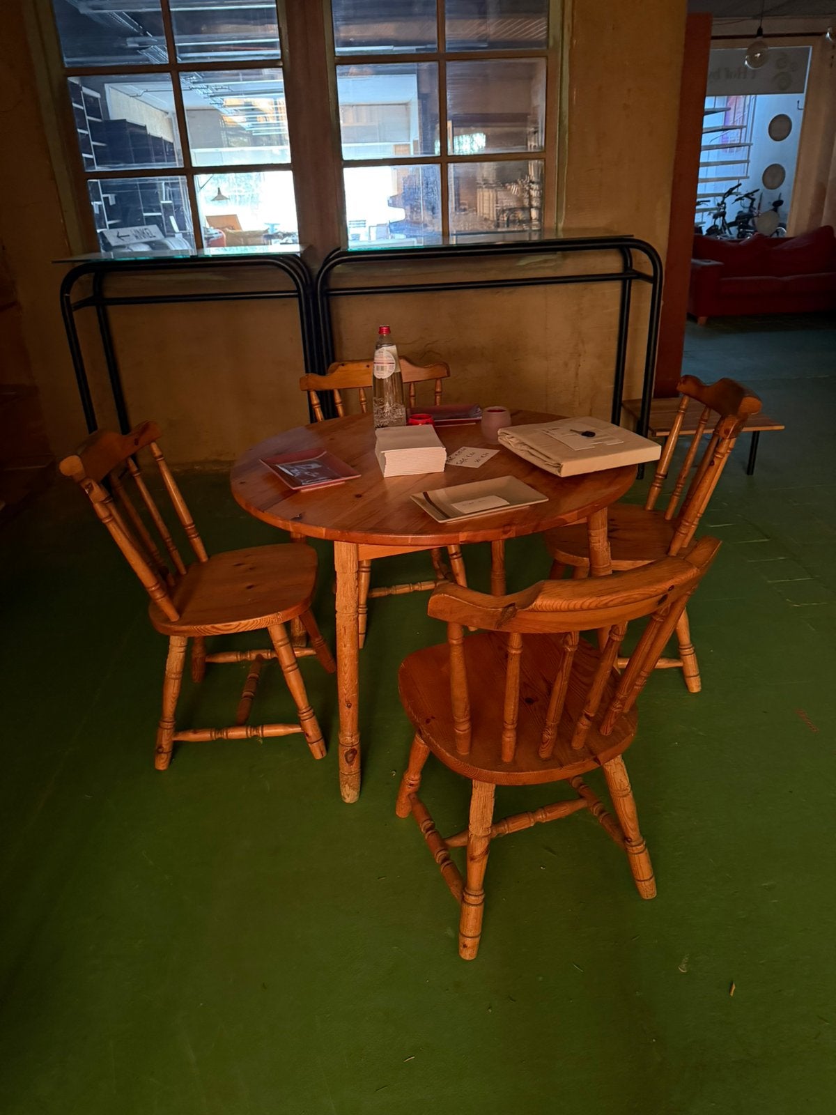 Tafel met 4 stoelen, Enlèvement ou Envoi, Utilisé