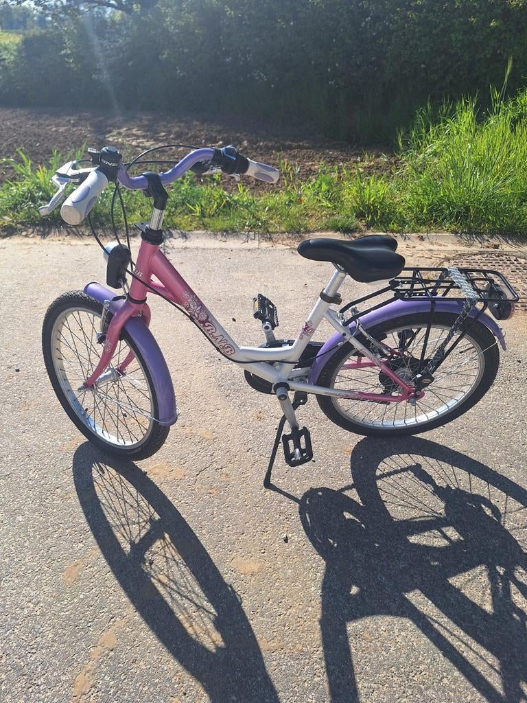 Meisjesfiets bnb flowerkid 20", Ophalen, 20 inch, Versnellingen