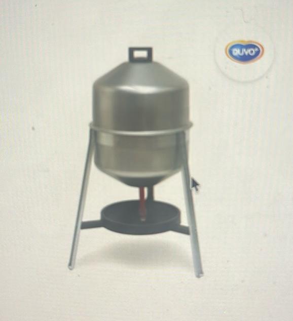 Duvo+ verzinkte reservoir 30L, Dieren en Toebehoren, Pluimvee