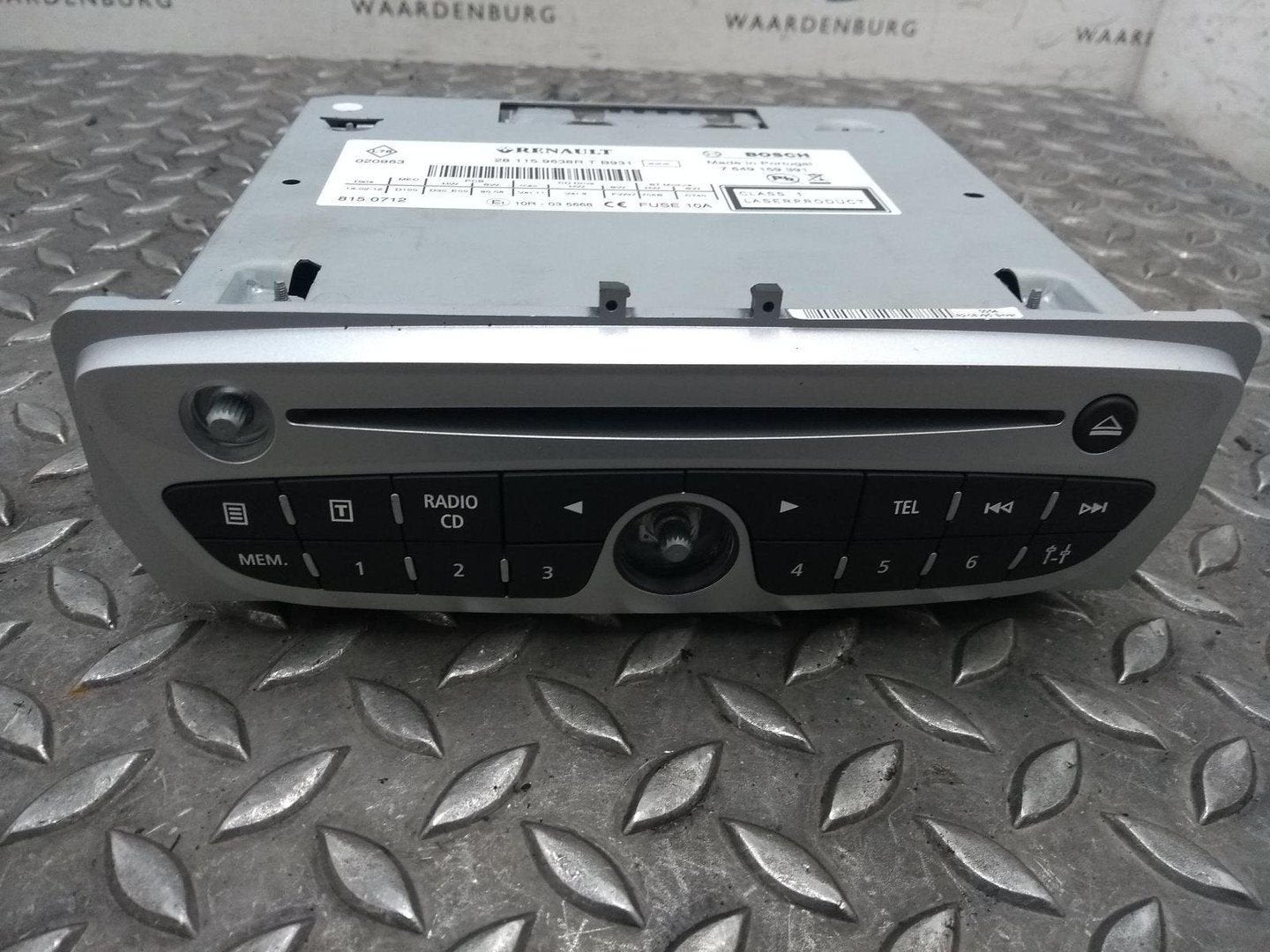 RENAULT MEGANE RADIO 2012, Auto-onderdelen, Ophalen of Verzenden, Gebruikt, ARN erkend