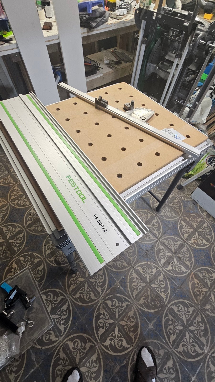 Festool MFT 800, Doe-het-zelf en Bouw, Gereedschap | Zaagmachines, Ophalen