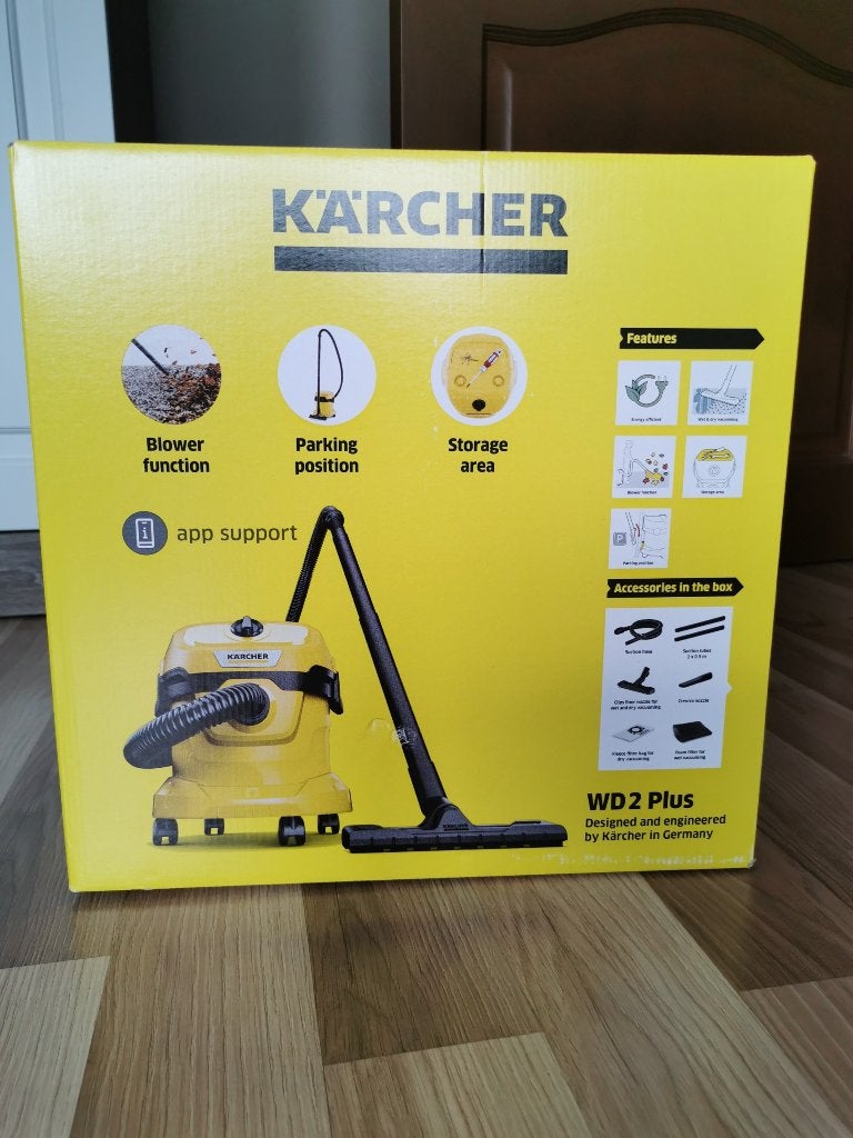 Stofzuiger Karcher WD 2 Plus - nieuw !, Ophalen, Nieuw