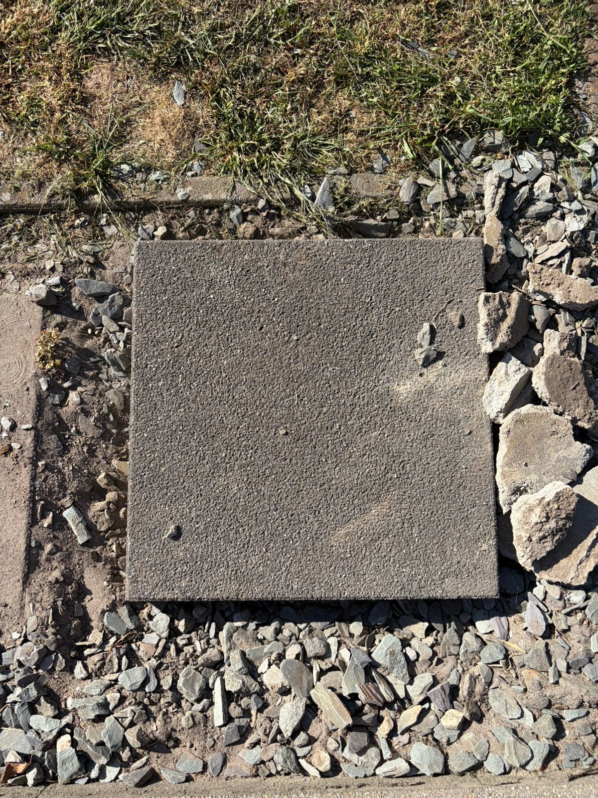 10 staptegels (45x45cm), Tuin en Terras, Tegels en Klinkers, Ophalen, Gebruikt, Minder dan 5 m², Beton