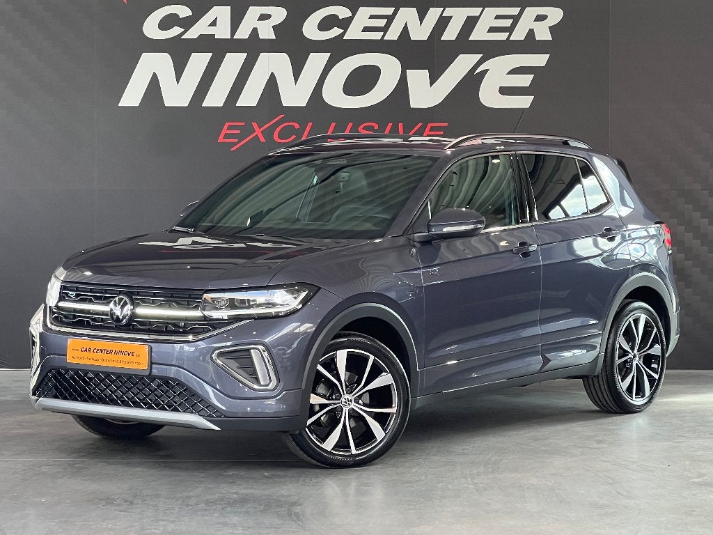 Volkswagen T-Cross 1.0 TSI R-Line DSG * Caméra * Apple&Andro, Argent ou Gris, Euro 6, Entreprise, Garantie prolongée