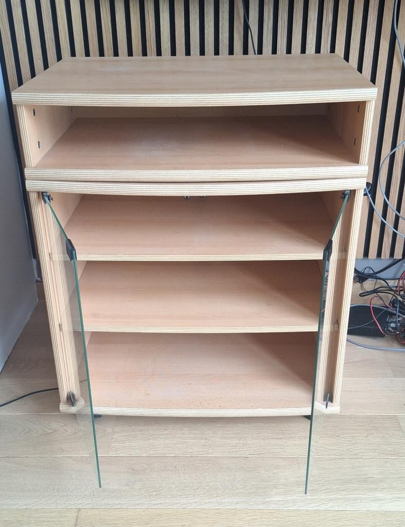 Tv-meubel op wielen, Ophalen, 50 tot 100 cm, Zo goed als nieuw, Minder dan 100 cm