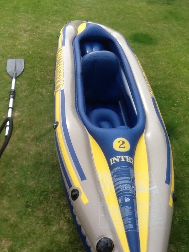 canoë Challenger K2 avec accessoires, Sports nautiques & Bateaux, Canoës, Enlèvement