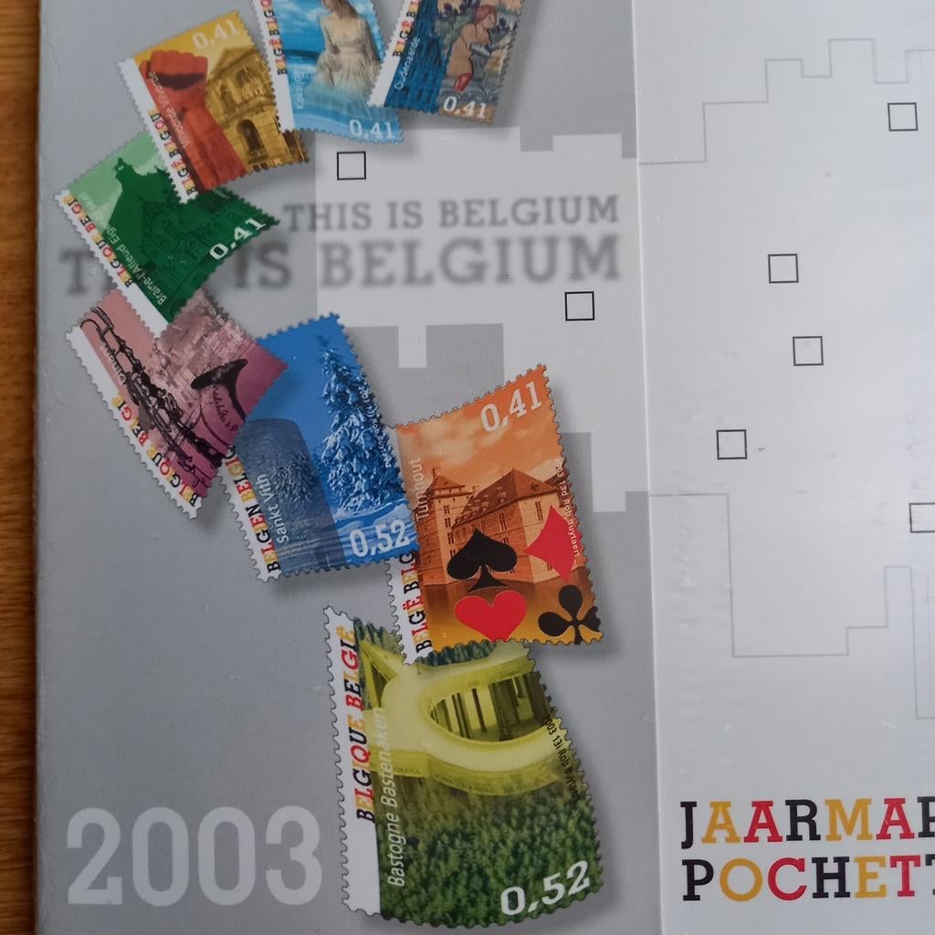 TIMBRES DE L'ANNUAIRE POUR LA NOUVELLE ANNÉE 2003, Timbres & Monnaies, Enlèvement ou Envoi