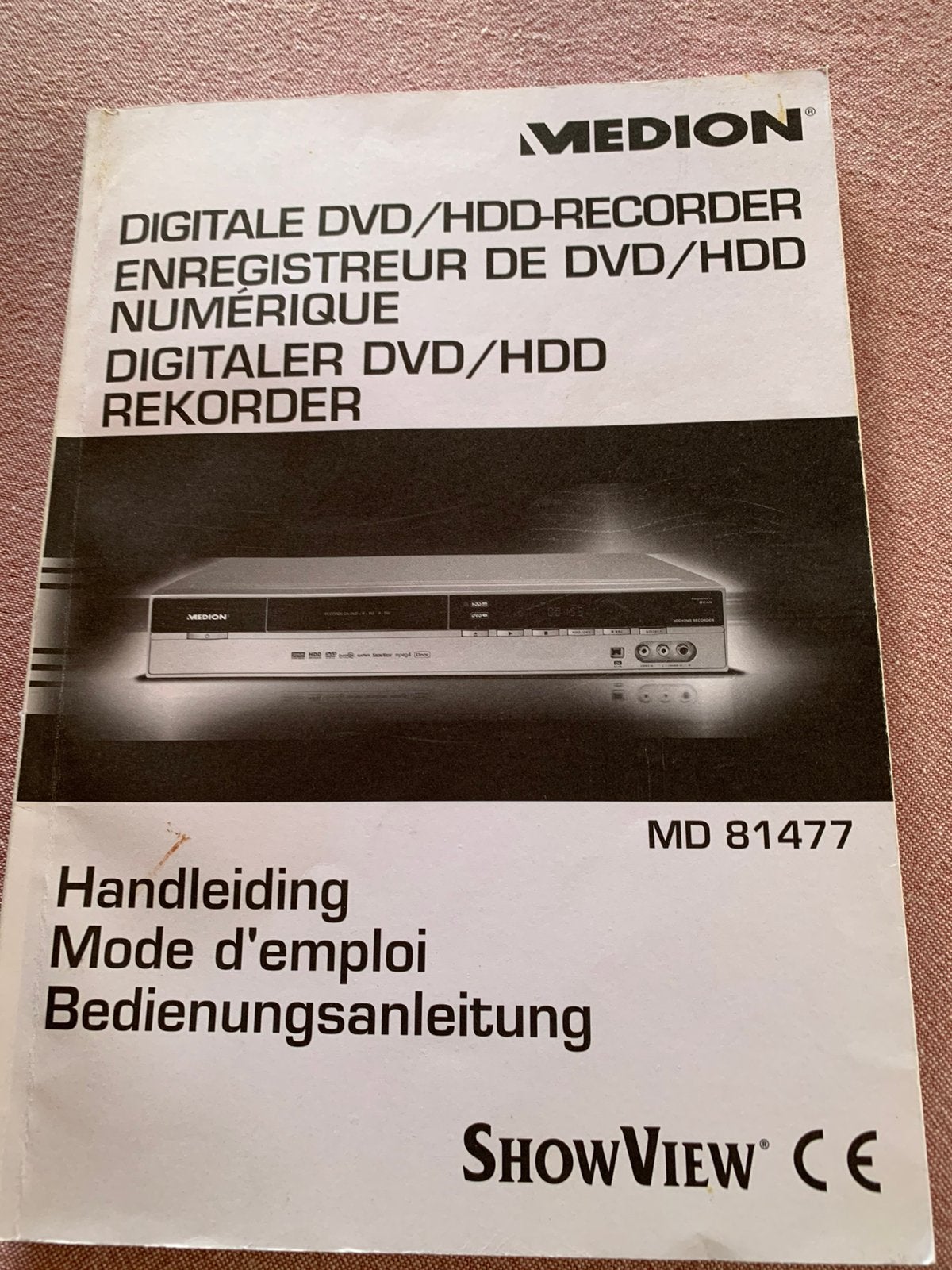 Dvd/hdd recorder, Audio, Tv en Foto, Decoders en Harddiskrecorders, Ophalen