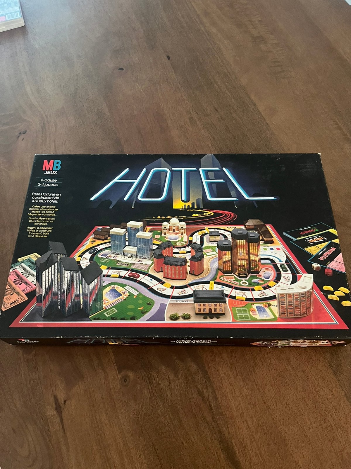 Jeux de société MB HOTEL, Hobby & Loisirs créatifs, Enlèvement ou Envoi, Comme neuf