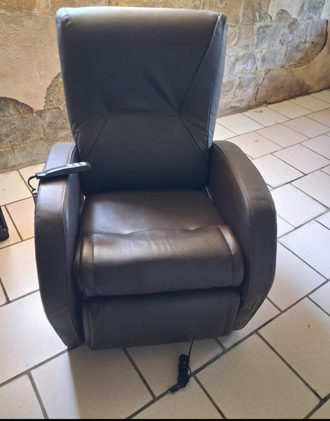Fauteuil relax électrique avec fonction rehausseur, Maison & Meubles, Enlèvement
