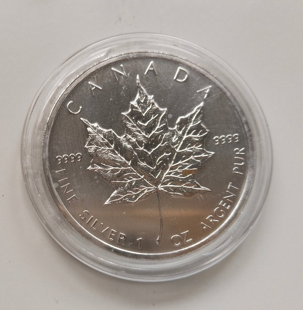 CANADA MAPLE  LEAF 2012 1oz argent, Timbres & Monnaies, Envoi, Amérique du Nord, Monnaie en vrac, Argent