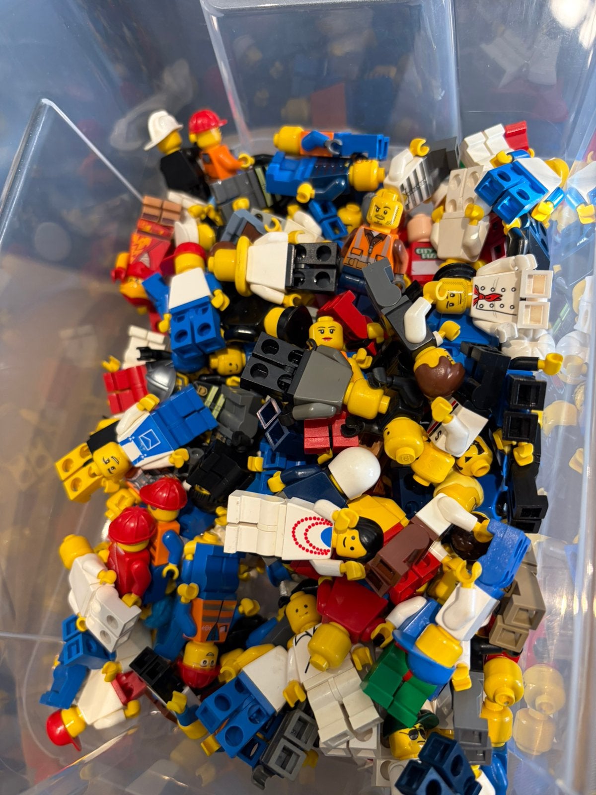 Meer dan 200 lego minifguren!, Kinderen en Baby's, Ophalen, Zo goed als nieuw, Lego