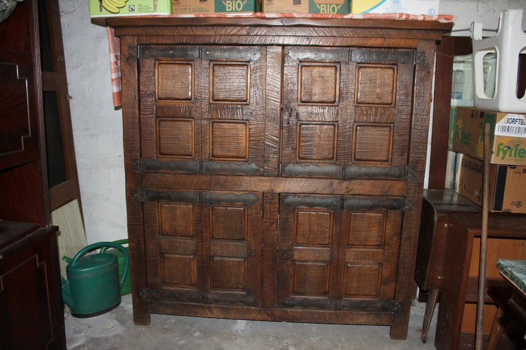Bar/TV kast in volle eik, Huis en Inrichting, 150 tot 200 cm, Eikenhout, 150 tot 200 cm, 50 tot 75 cm