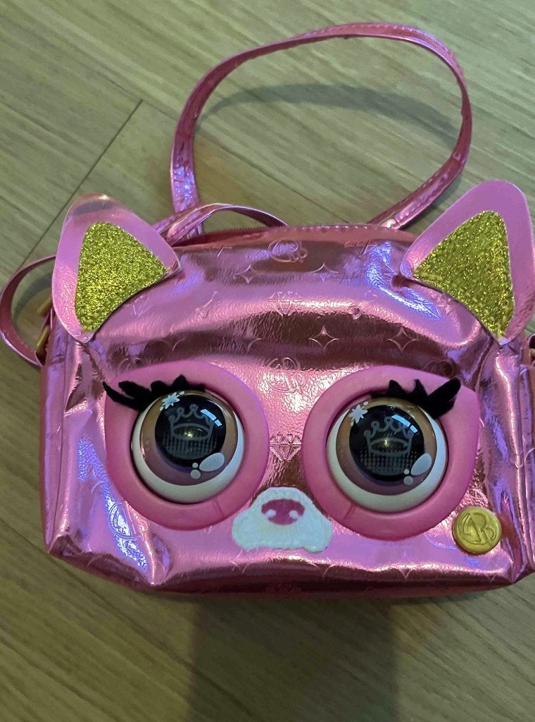 Sac à main interactif Purse Pets chaton rose (Spin Master), Enlèvement ou Envoi, Utilisé