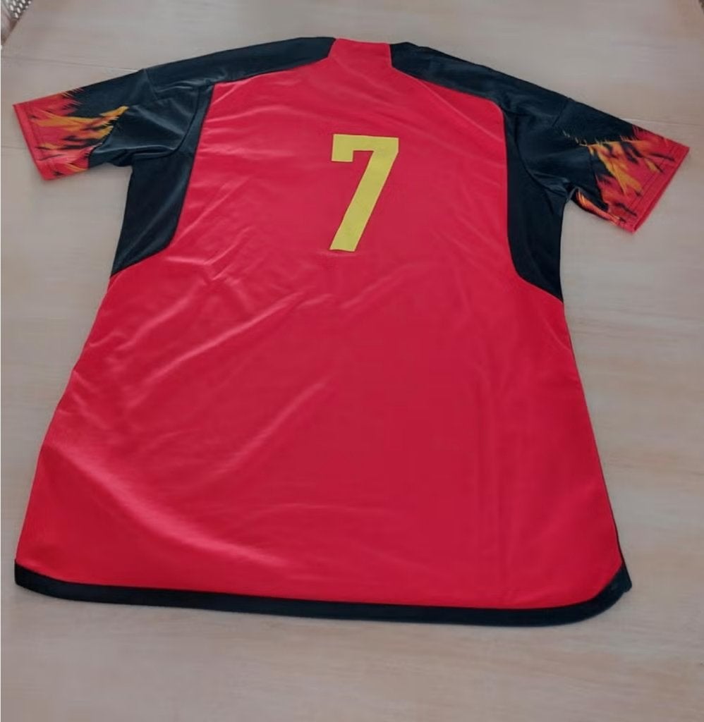 Maillot Diables Rouges Domicile • 2022/23 • L, Taille L, Enlèvement ou Envoi, Comme neuf, Maillot