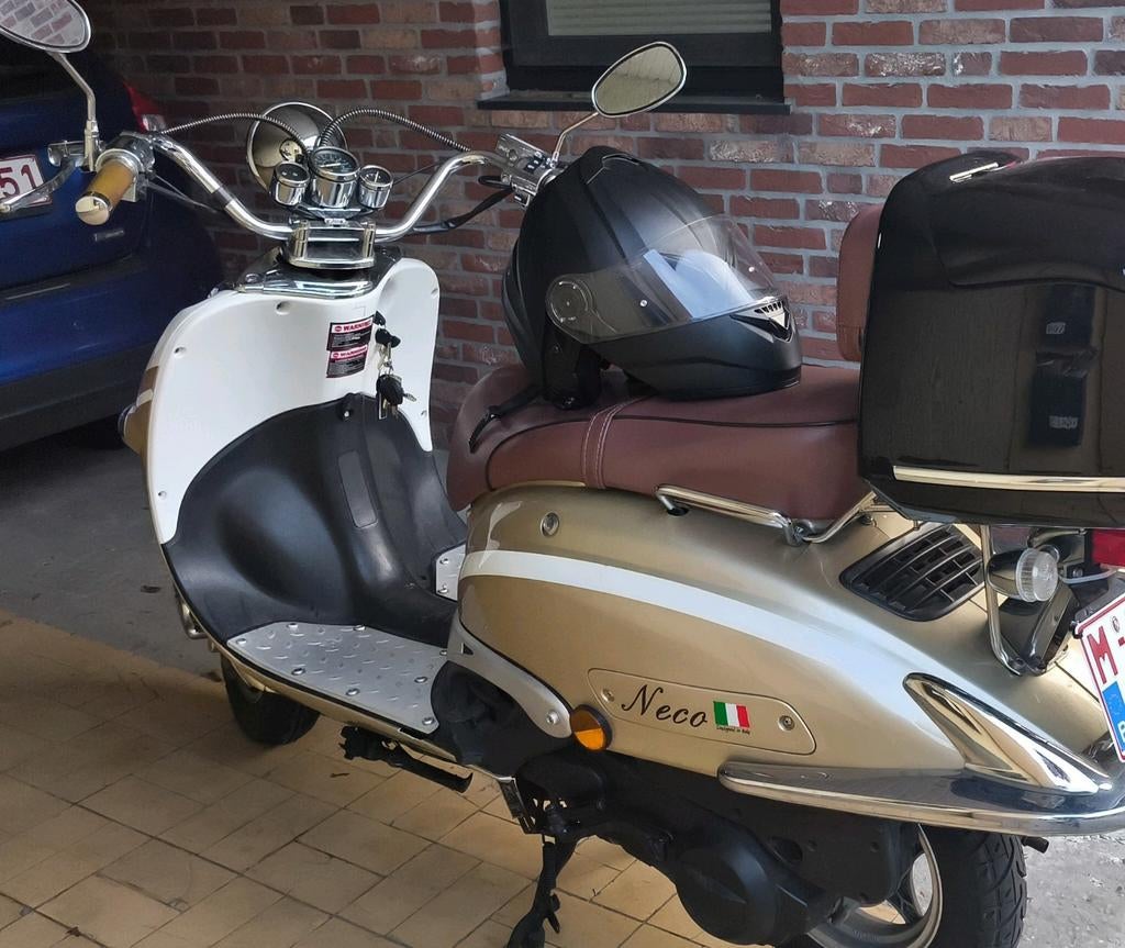 Neco 125cc rijdt 90km alles in orde, Enlèvement