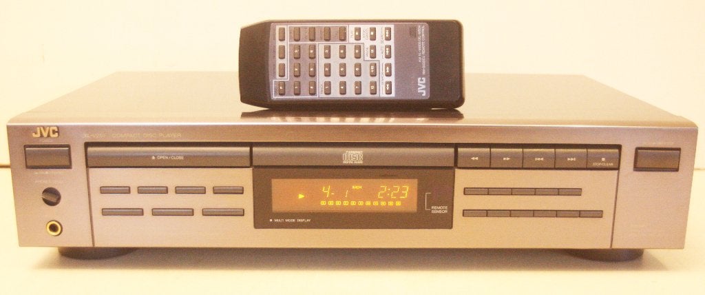 JVC CD-Speler Met Afstandsbediening / Model XL-V251, Audio, Tv en Foto, Cd-spelers, Ophalen of Verzenden, Zo goed als nieuw, JVC