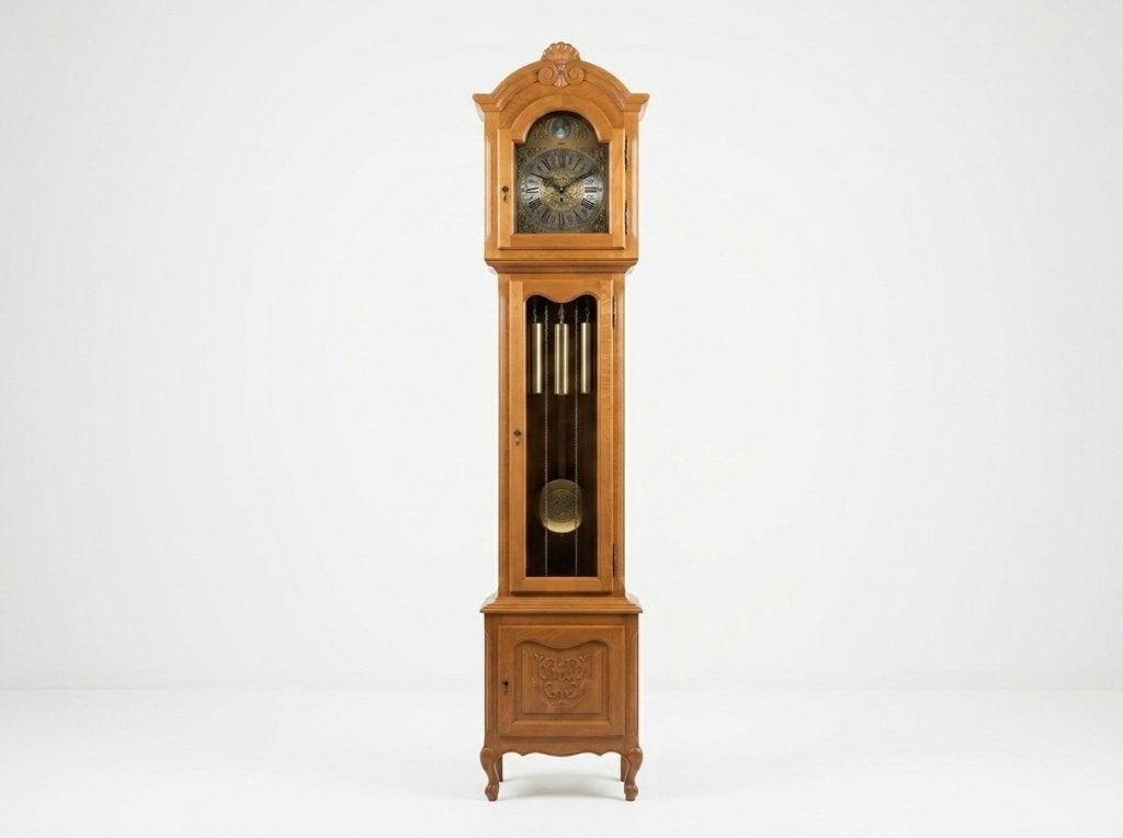 Eiken Staande Klok – Interclock, Antiek en Kunst, Antiek | Klokken, Ophalen