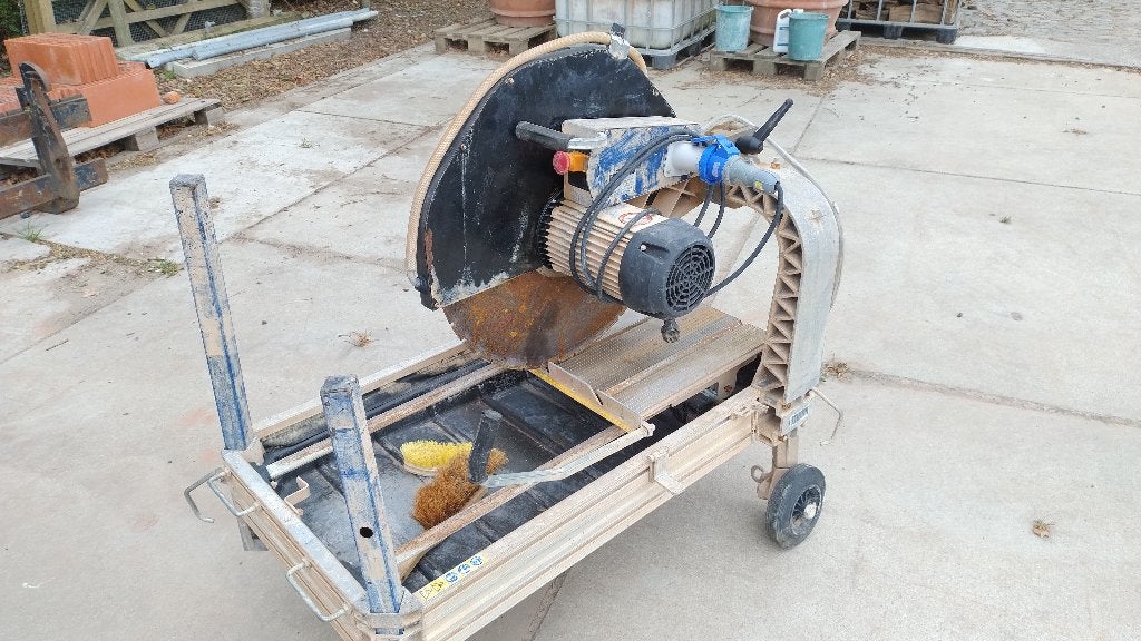 tegelzaagmachine, Doe-het-zelf en Bouw, Gereedschap | Zaagmachines, Gebruikt, 70 mm of meer, Ophalen