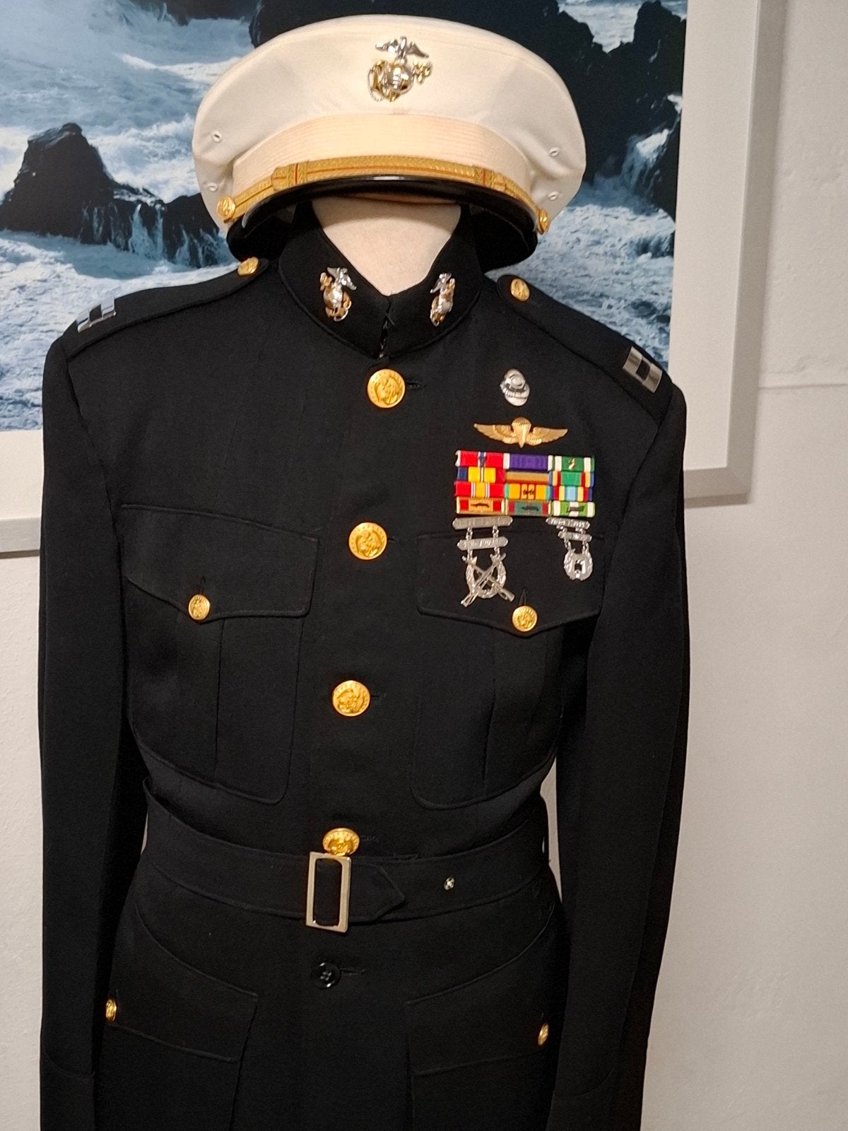 Uniforme bleu marine, Enlèvement ou Envoi, Marine, Vêtements ou Chaussures