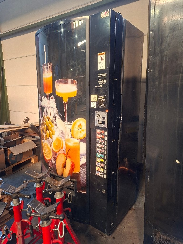drankautomaten, Ophalen