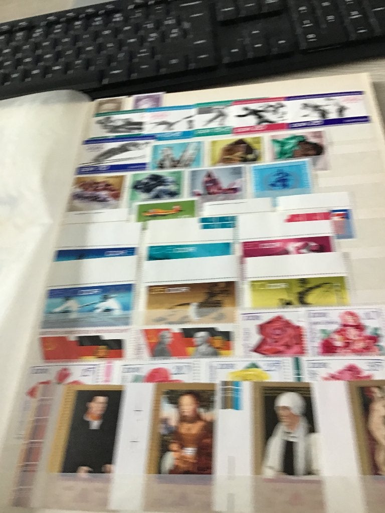 DDR, partie 2, Enlèvement ou Envoi, RDA, Non oblitéré