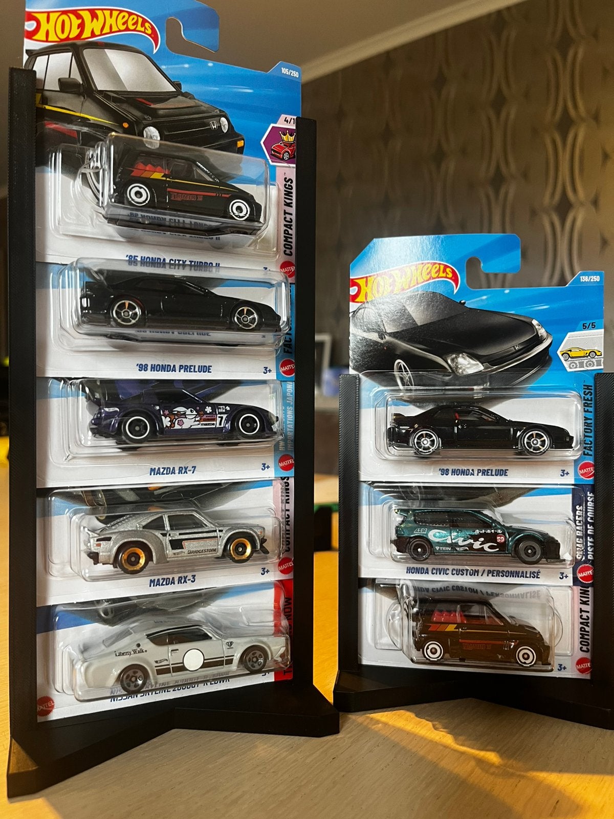 Hotwheels staanders, Hobby en Vrije tijd, Modelauto's | Overige schalen, Zo goed als nieuw, Ophalen of Verzenden