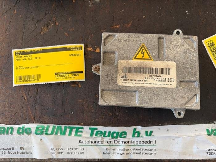 Module Xenon d'un Fiat 500, -, 3 mois de garantie, Utilisé, Fiat