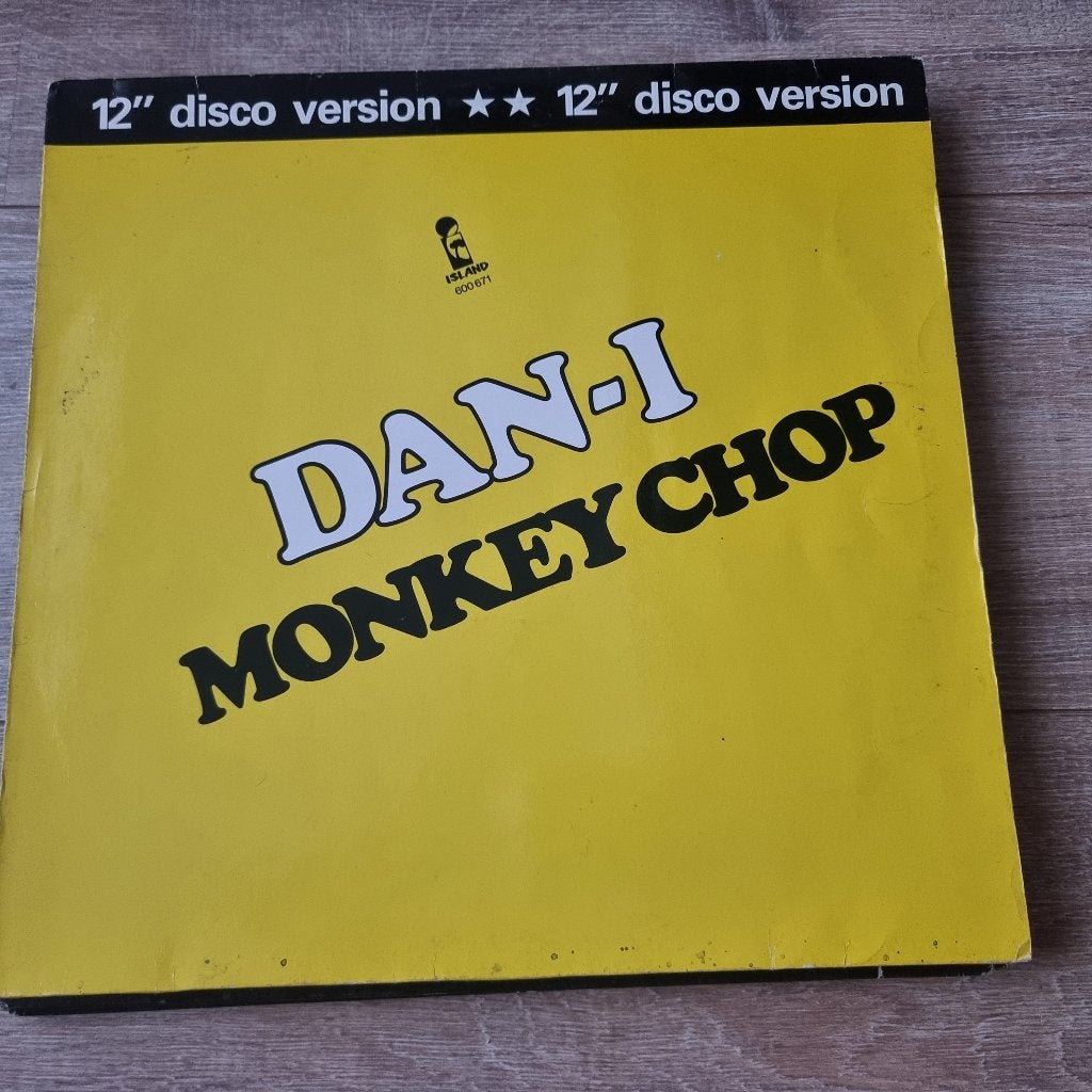 12" Dan-I – Monkey Chop, CD & DVD, Vinyles Singles, Enlèvement ou Envoi, Utilisé, 12 pouces, Dance et House