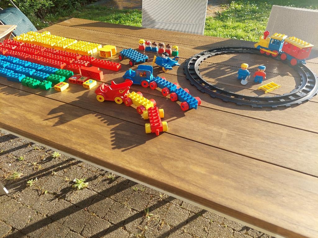 Lot vintage Lego Duplo XXL, Enlèvement, Utilisé, Plusieurs sets, Duplo