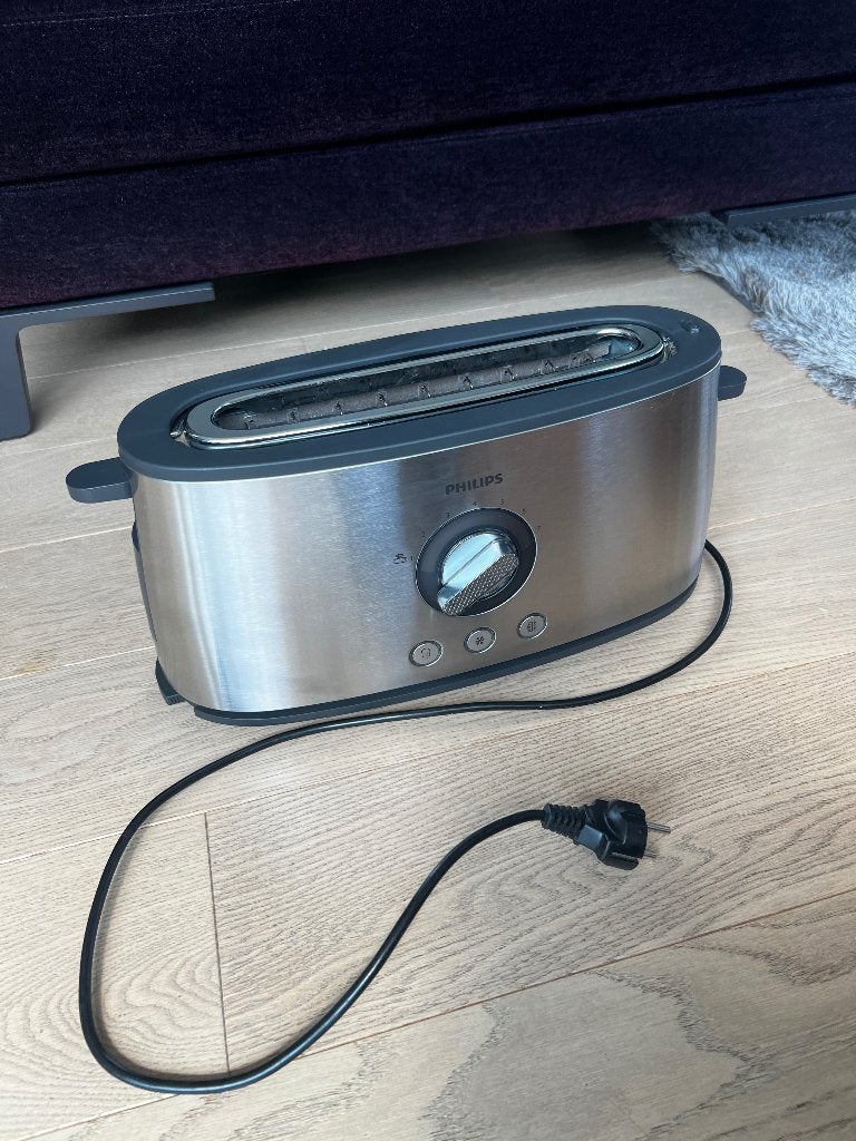 Philips-broodrooster, Elektronische apparatuur, Ophalen of Verzenden, Gebruikt