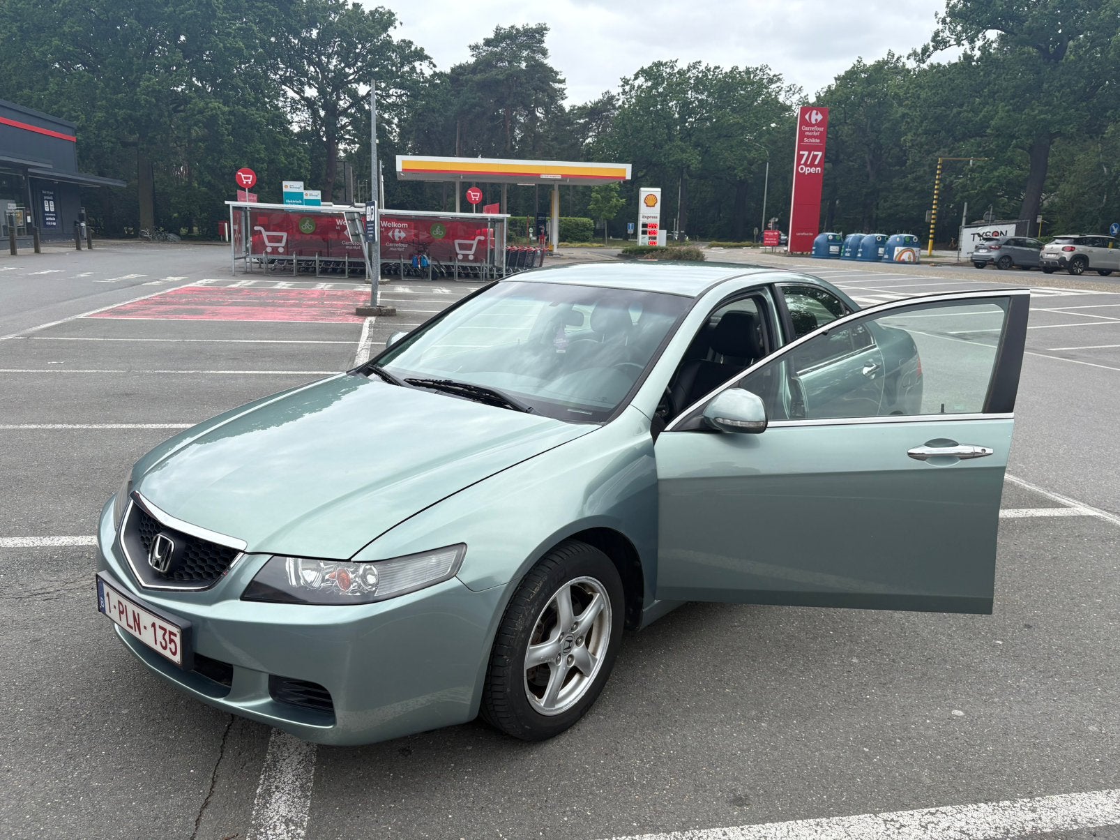 Honda Accord 2.0i ( CL7). (Weinig kilometers), Auto's, Voorwielaandrijving, 1998 cc, 114 kW, Zwart
