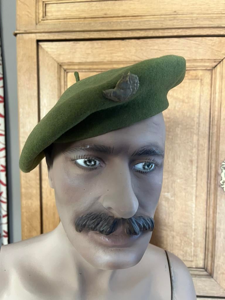 Beret chasseur ardennais ancien, Collections, Enlèvement ou Envoi