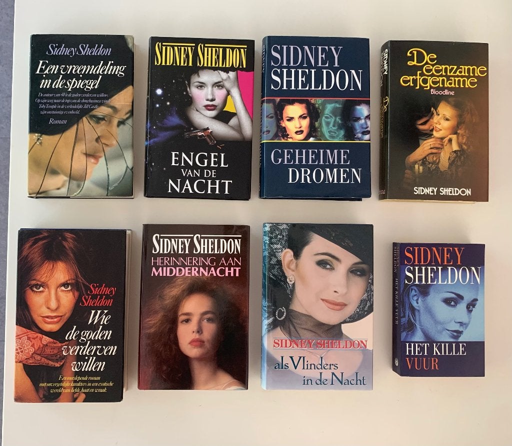 8 x Sidney Sheldon, in perfecte staat, Boeken, Ophalen of Verzenden, Zo goed als nieuw