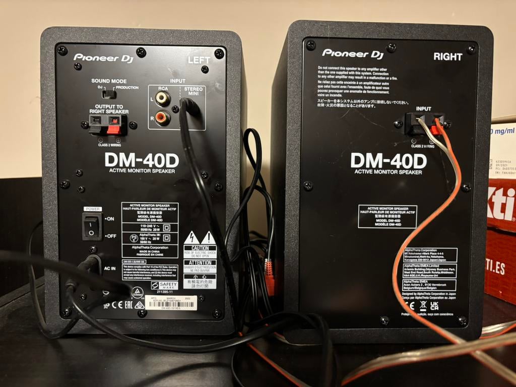 Pioneer DM-40D parfait état avec boîtes d’origine, Enlèvement, Comme neuf, Pioneer